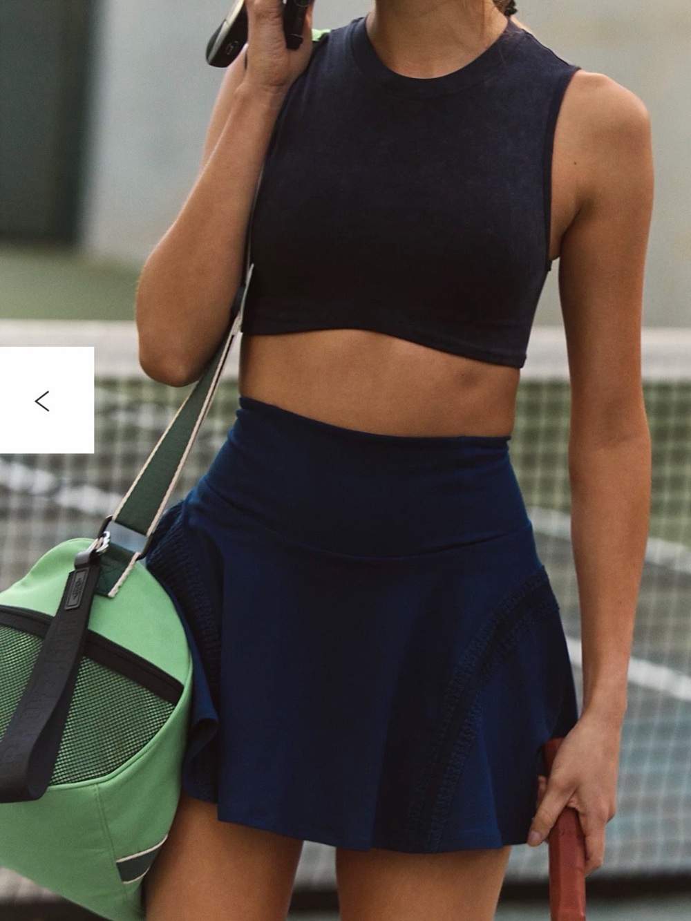 FP movement navy skirt